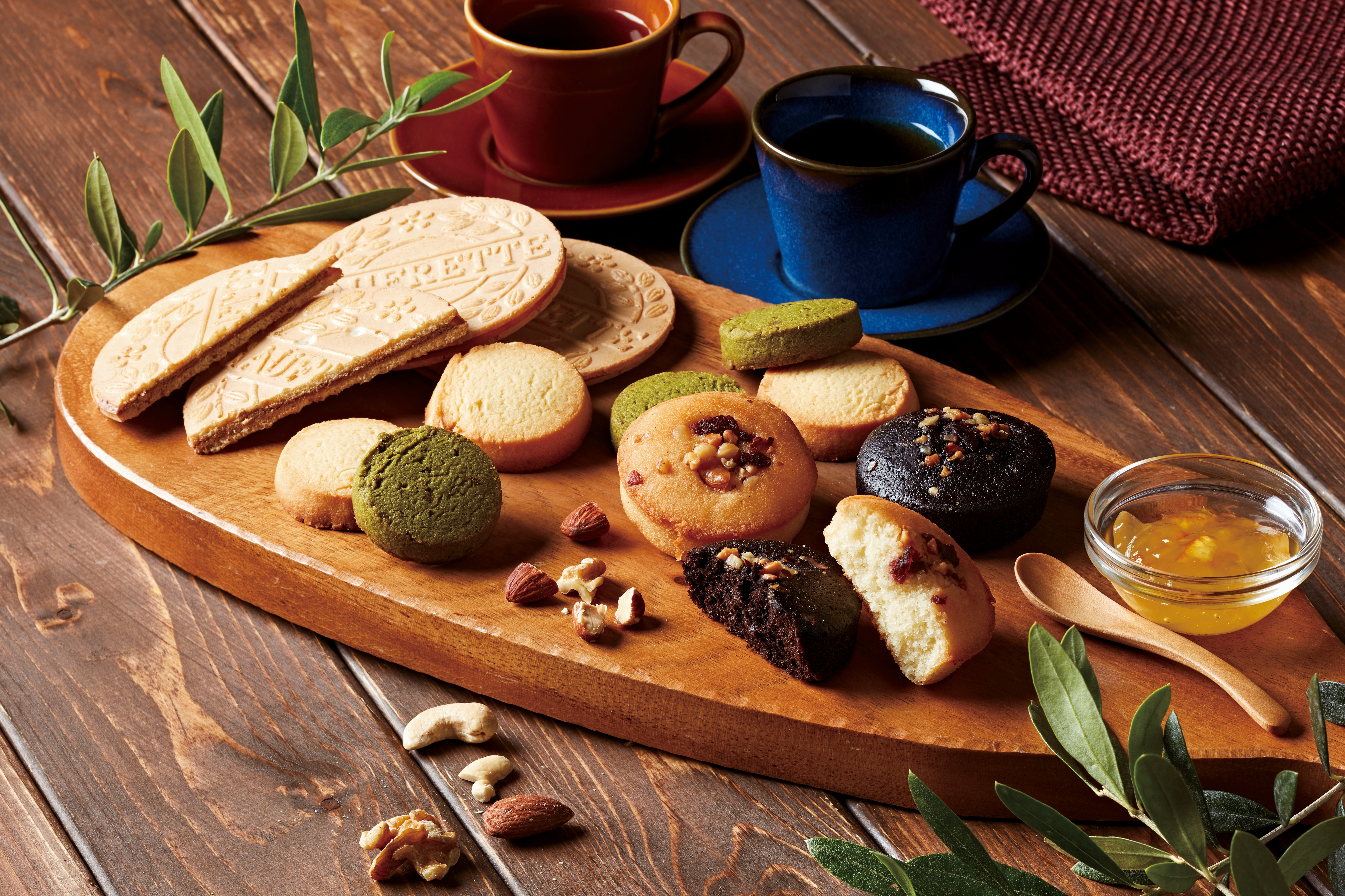 フィナンシェと焼き菓子の詰め合わせイメージ