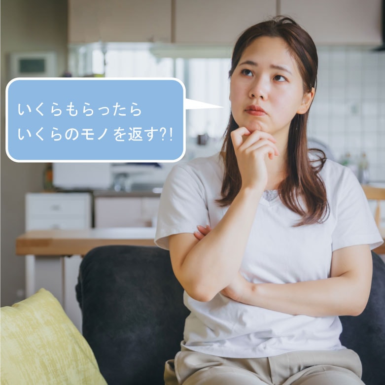 いくら頂いたら いくらの贈り物？