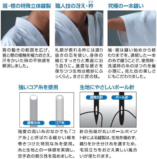 新作商品 マーシャルワールド 純国産 最高級純白フルコンタクト空手着8号 KU5-8 qdtek.vn