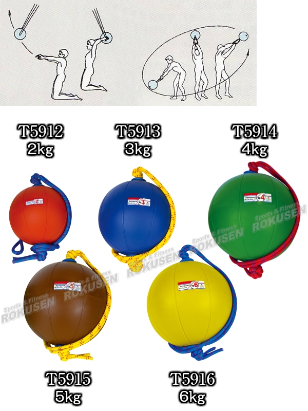 ニシスポーツ NISHI ネモメディシンボール ゴム製 3kg オレンジ NT5883C