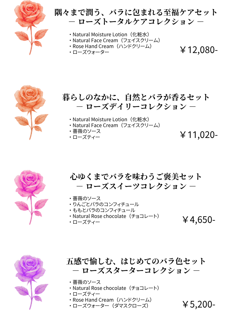 ギフトセット商品リスト 2