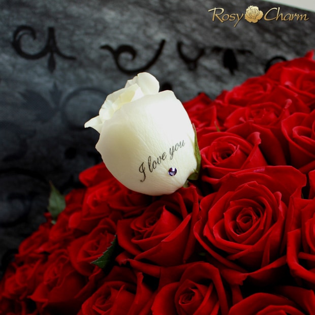 バラの花束｜メッセージローズ・ブーケ ｜11本から101本まで本数選択可能