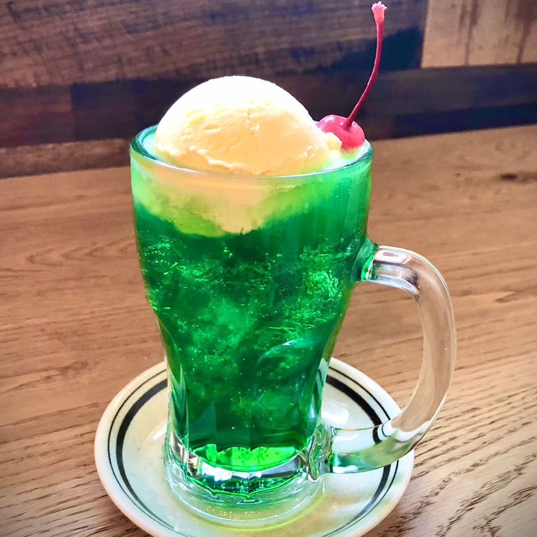 メロンクリームソーダ