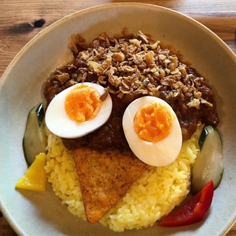 ひよこ豆のキーマカレー