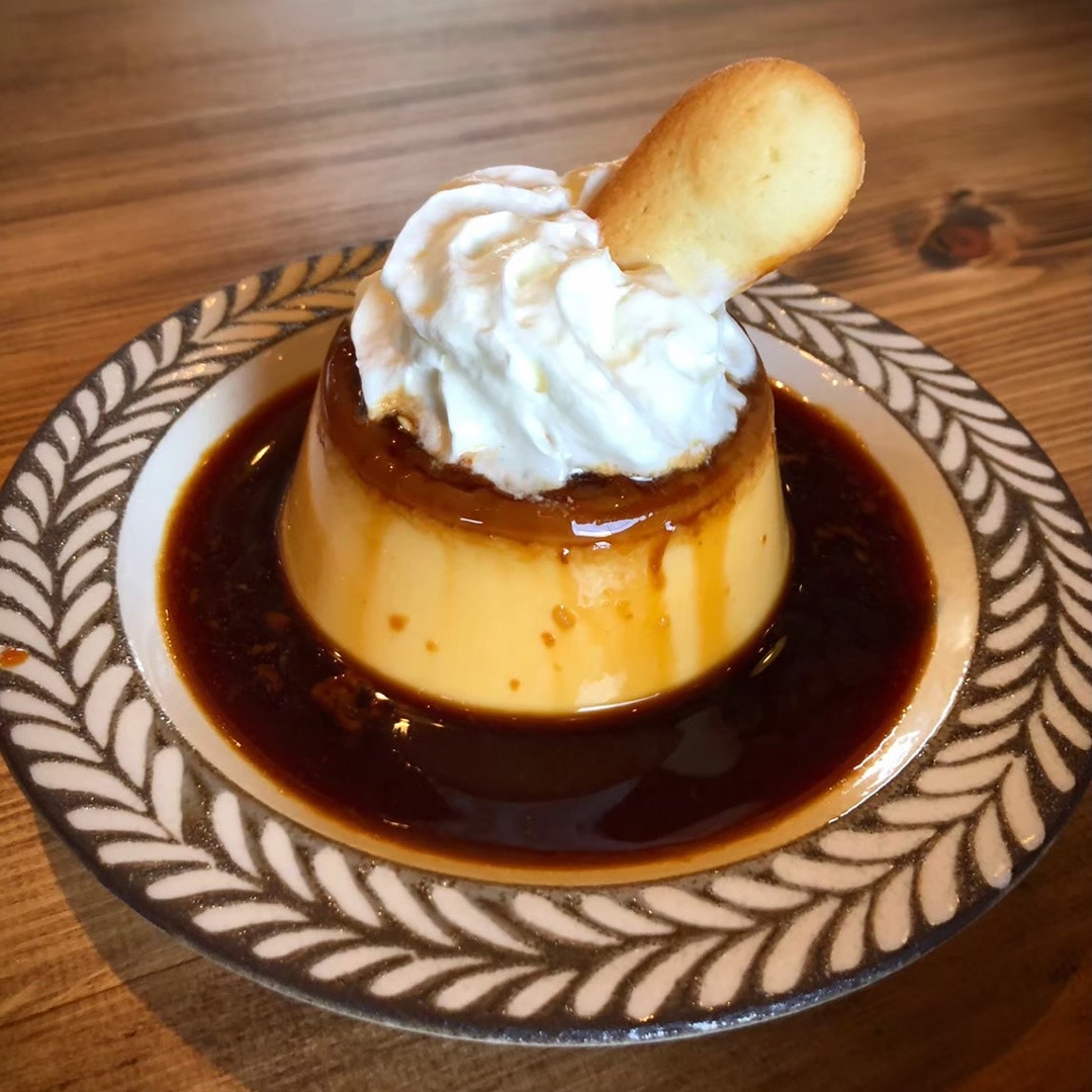 カスタードプリン