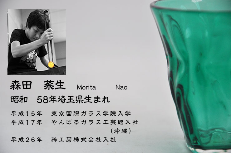 粋工房 沖ノ島朱・大島翡翠 タンブラー（ショート）セット （NM-12S