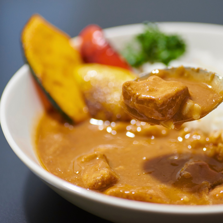 むなかた鶏カレー 肉アップ