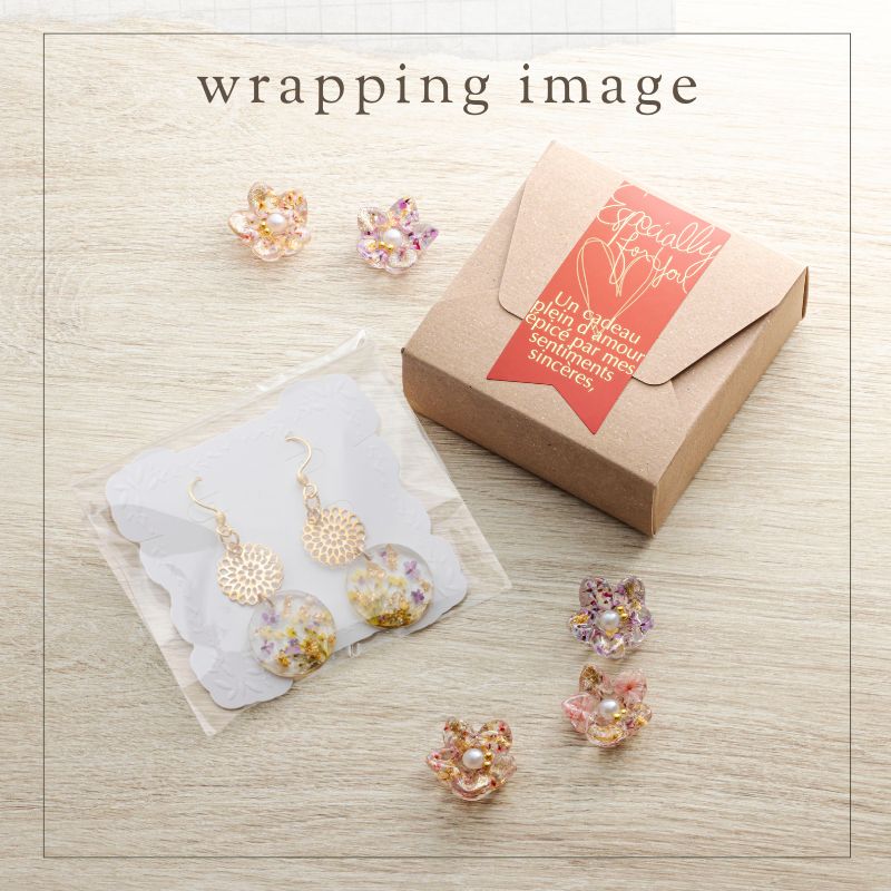 アクセサリー イヤリング ピアス 花 シュピネ