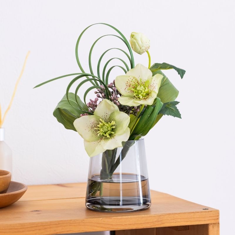 造花 クリスマスローズ4