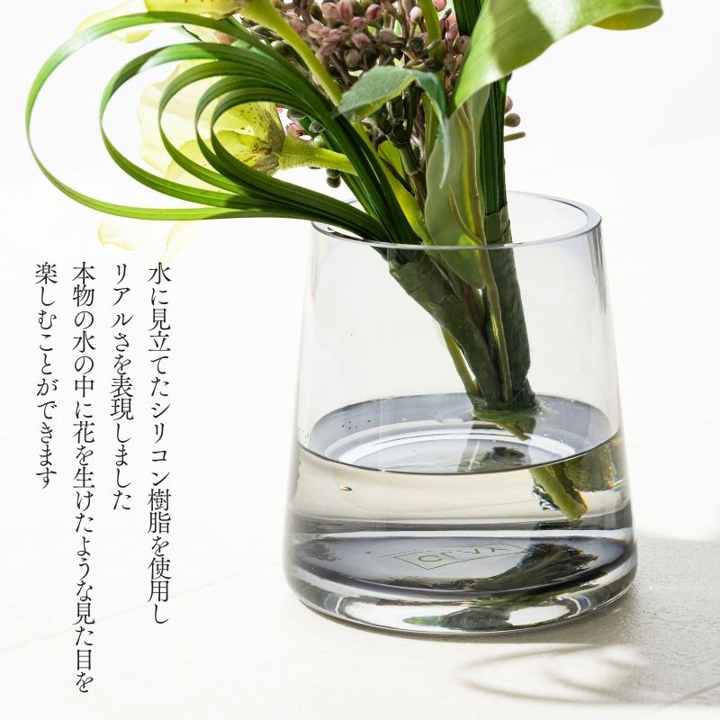 造花 クリスマスローズ6