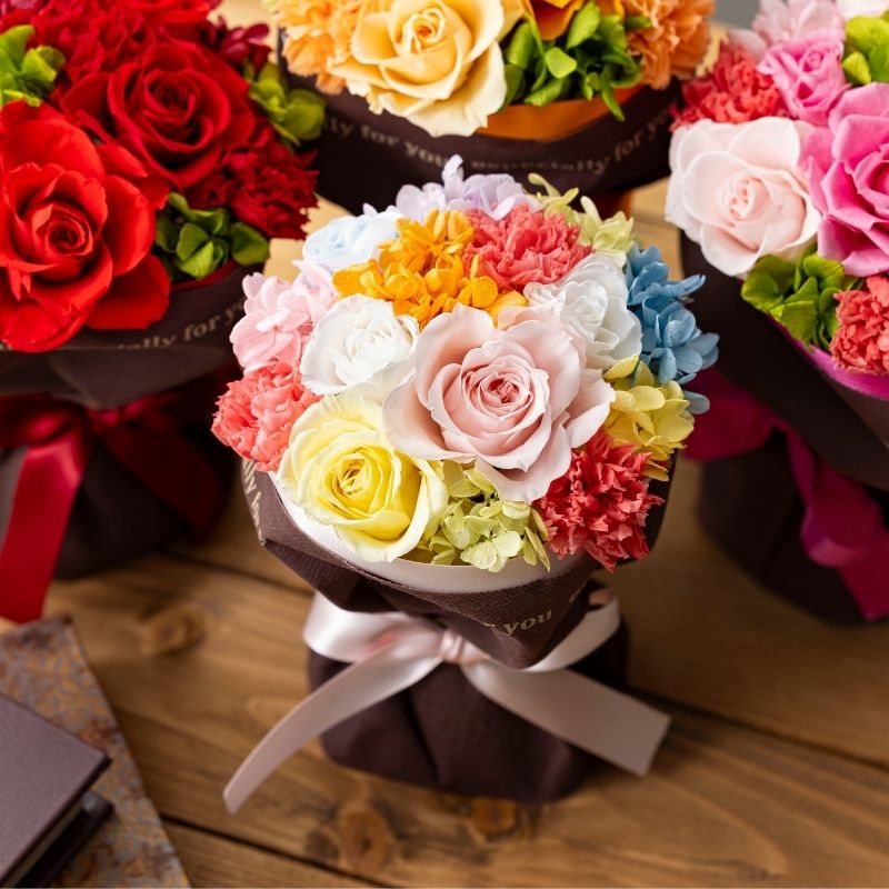 プリザーブドフラワー ランコントル4