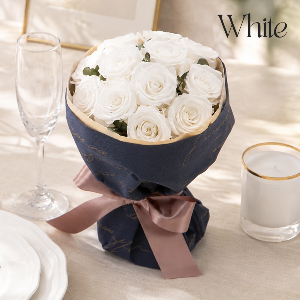 プリザーブドフラワー Rose stand bouquet ローズスタンドブーケ7