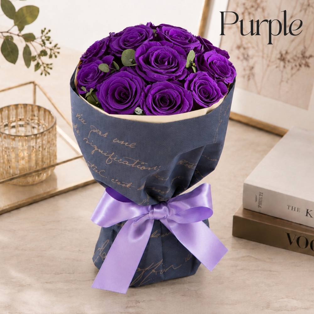 プリザーブドフラワー Rose stand bouquet ローズスタンドブーケ8
