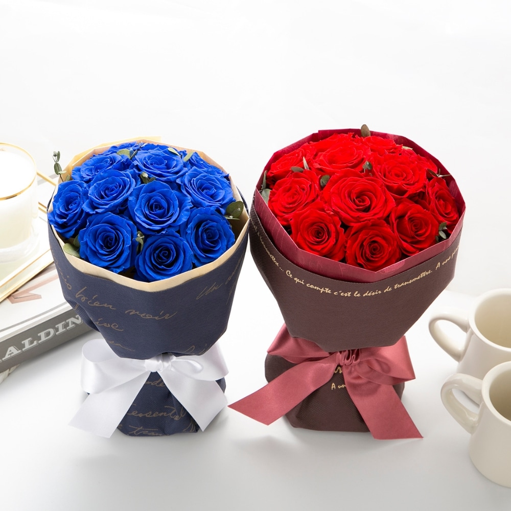 プリザーブドフラワー Rose stand bouquet ローズスタンドブーケ13