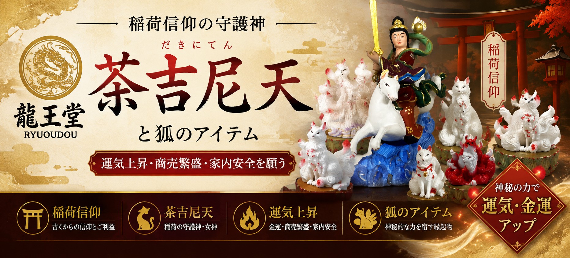 荼吉尼天バナー