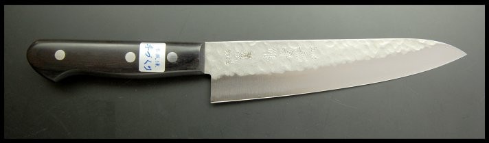 兼昇作青紙梨地鍛造剣型包丁-01