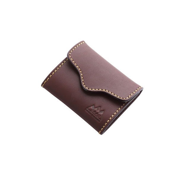 本革レザーコインケース ブラウン サドルレザー｜Leather/レザー