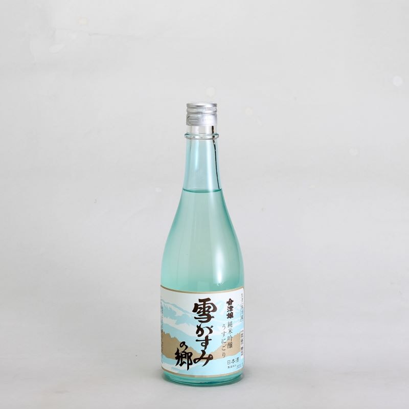 会津娘 純米吟醸うすにごり 雪がすみの郷 720ml｜地酒（日本酒）通販