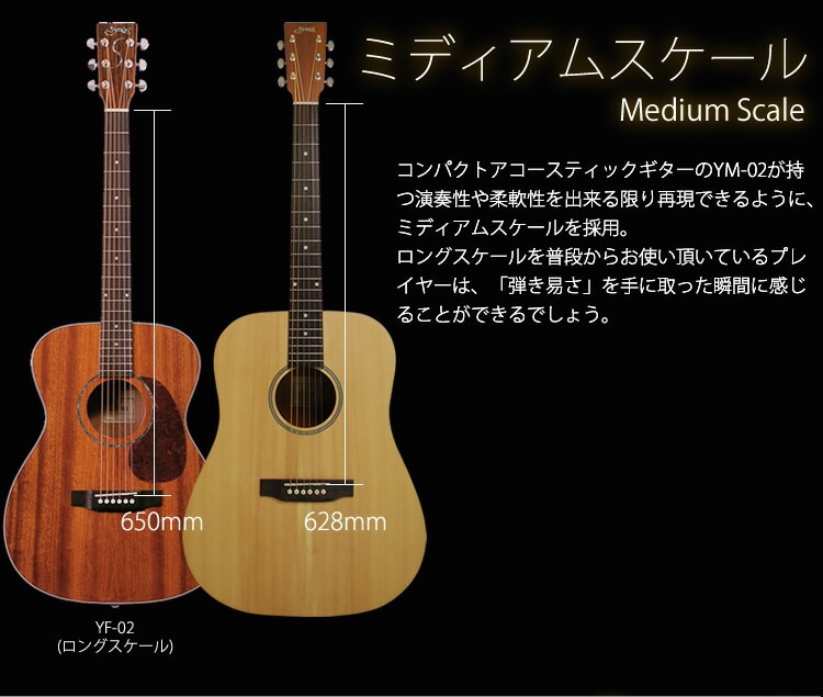 アコースティックギター S.Yairi YD-04 [サテン仕上げ] 単品 【ヤイリ