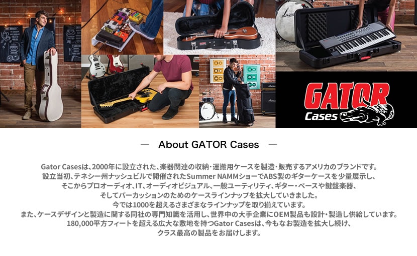 Gator Cases マイク&マイクスタンドケース Lightweight Microphone