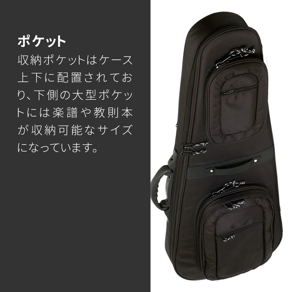 エレキギター用セミハードケース SHE-120 【ギターケース ショルダー