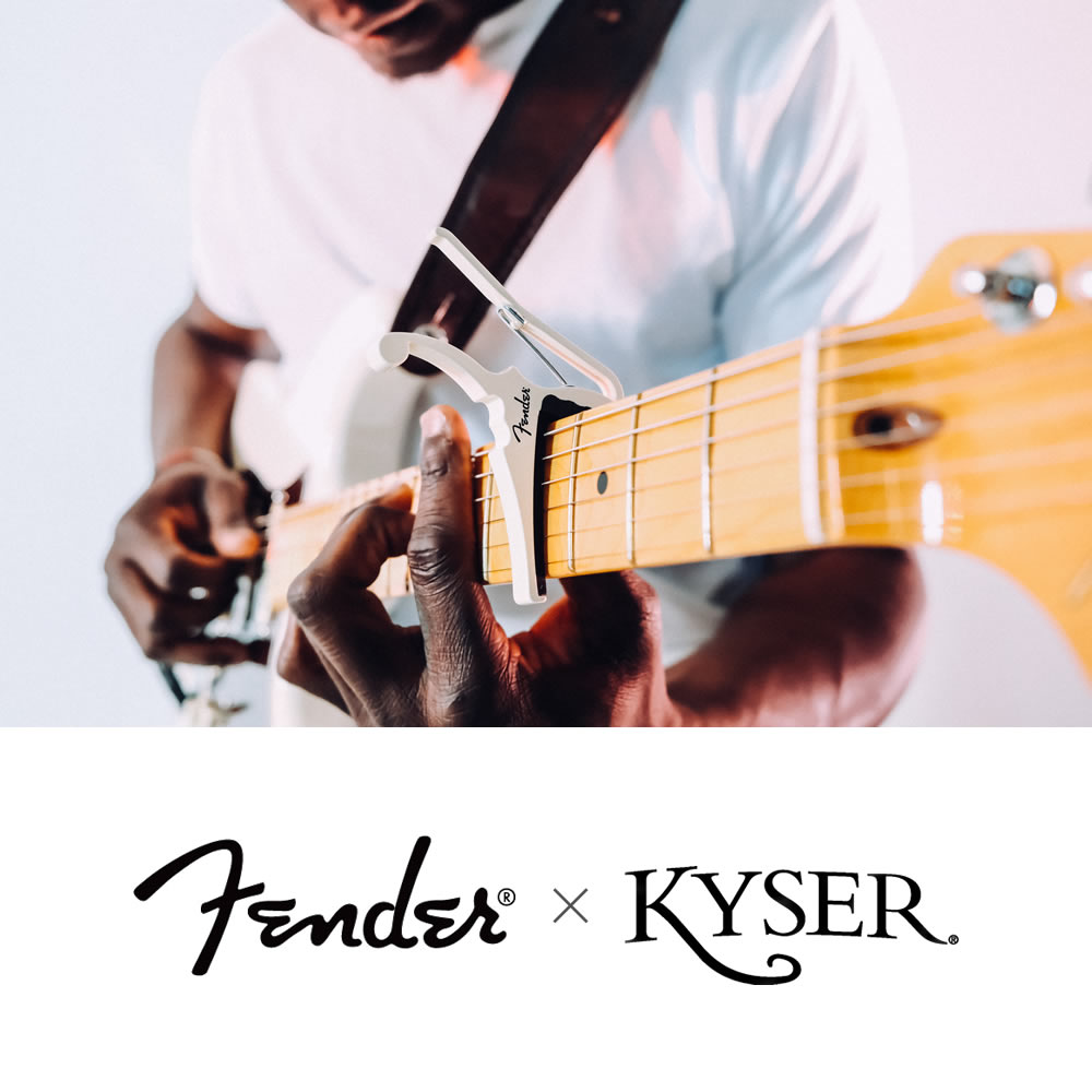 Kyser x Fender コラボ・カポタスト クラシックカラー KGEF シリーズ