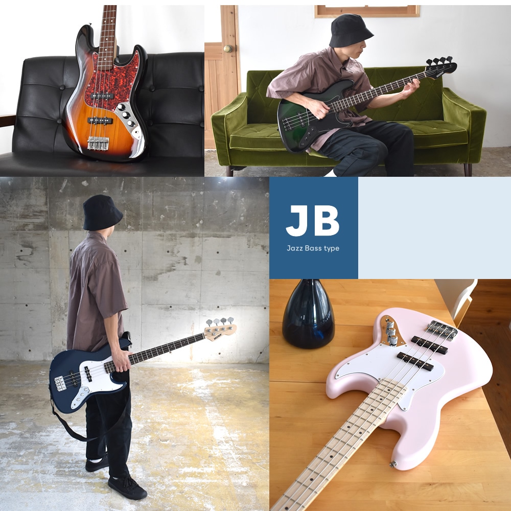 ベース SELDER PB-30/JB-30（本体のみ） 【エレキベース