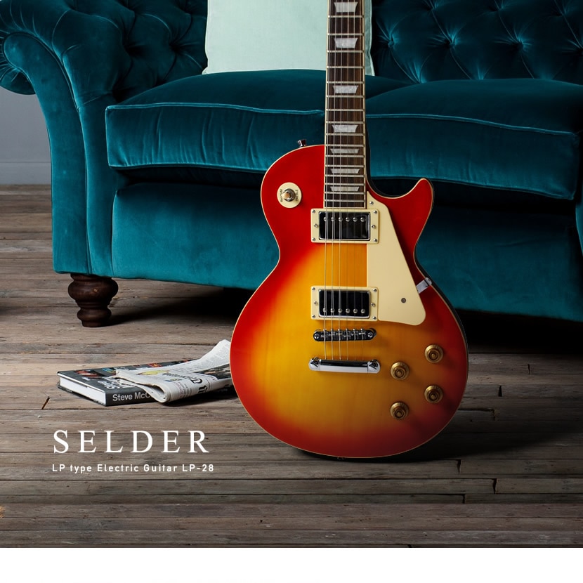 エレキギター SELDER LP-28 （本体のみ） 【ギター セルダー 初心者
