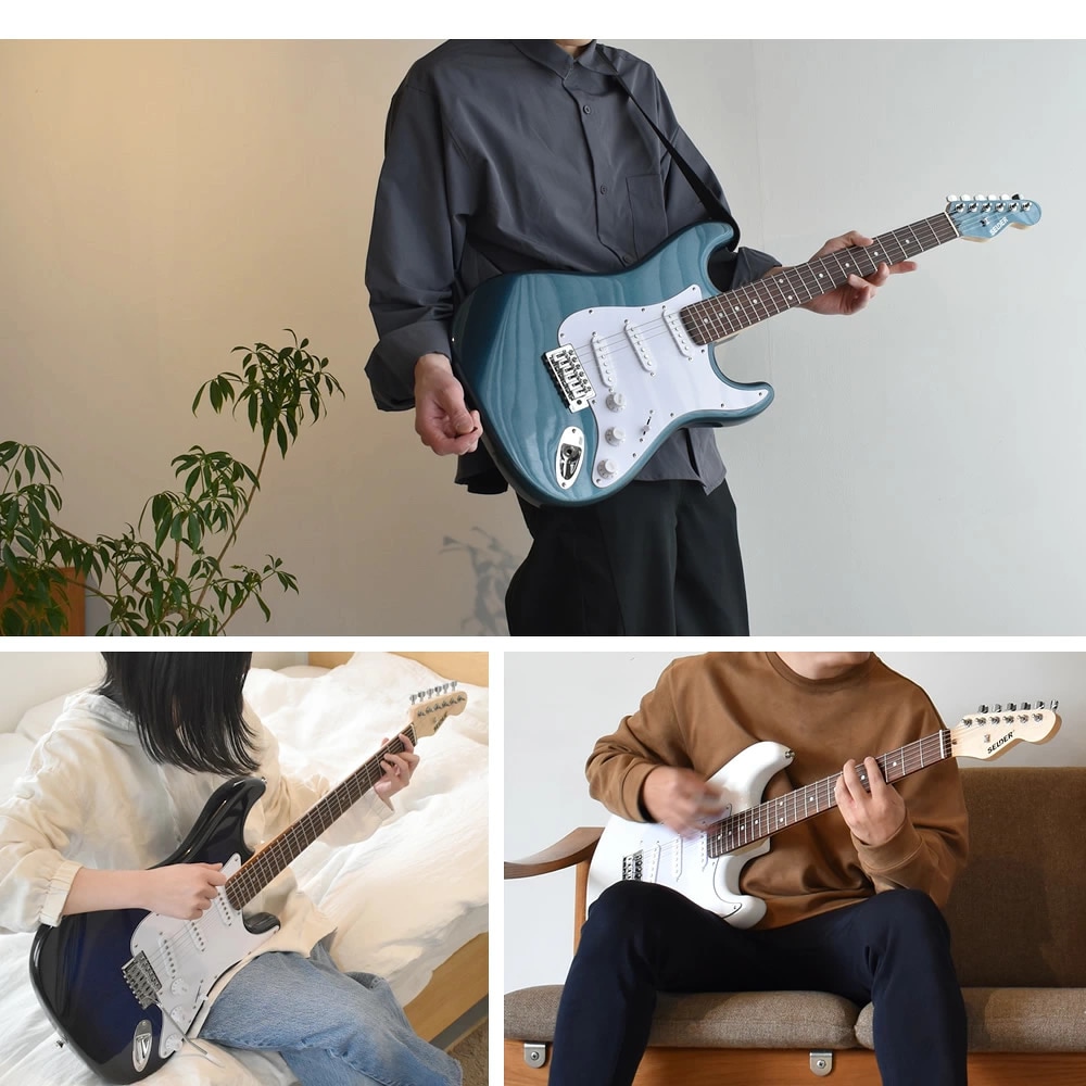 エレキギター SELDER ST-16 リミテッドセット【エレキギター セルダー