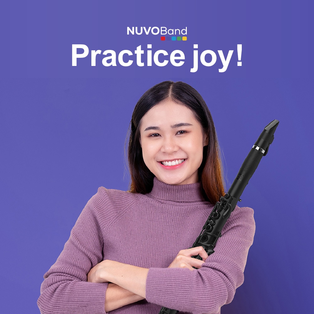 NUVO Band プラスチック製 B♭調 クラリネット CLARINET NB200CBK