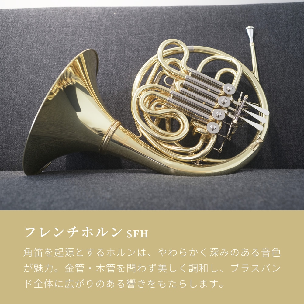 Soleil フレンチホルン SFH 初心者入門セット【ソレイユ F/B♭(フル