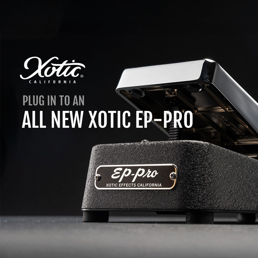 EP-PRO Xotic ブースター ボリュームペダル 【 エキゾチック