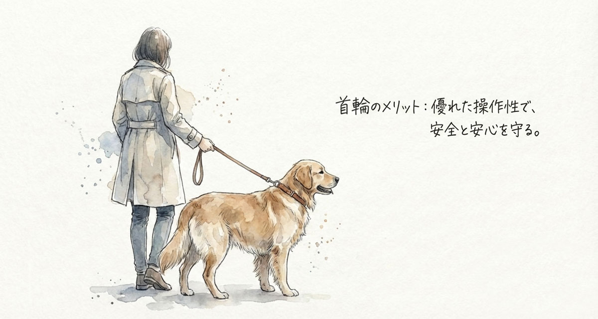 首輪のメリットは優れた操作性