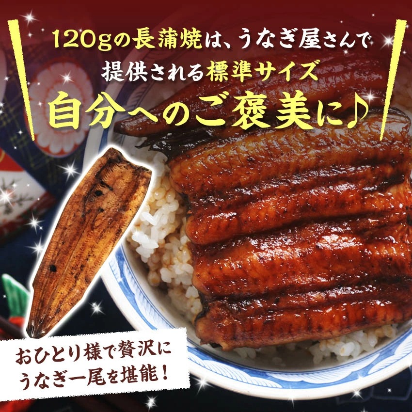 送料無料】国産うなぎの最高峰 浜名湖うなぎ≪長蒲焼120ｇ×2本≫ 無添加のタレ使用 | 自宅用うなぎ | うなぎの浜名湖さんぼし