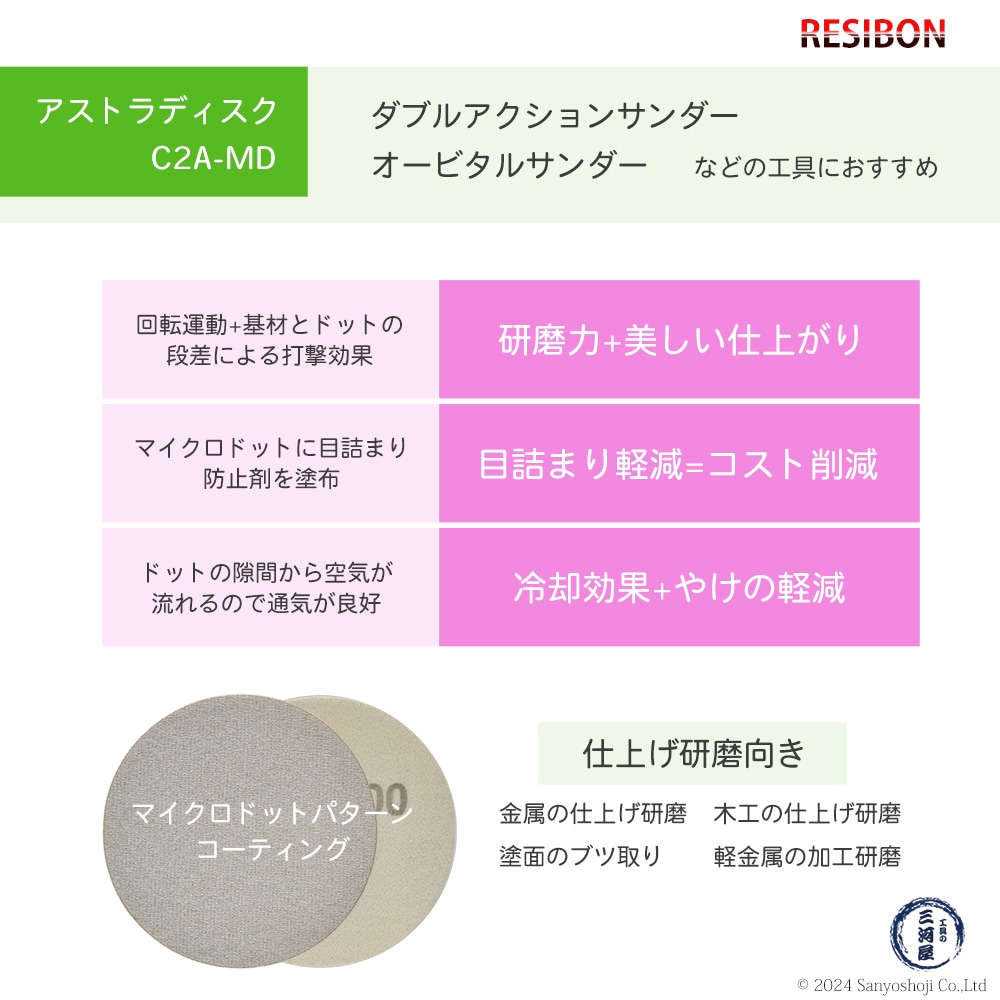 レヂボン 研磨用ペーパー アストラディスク