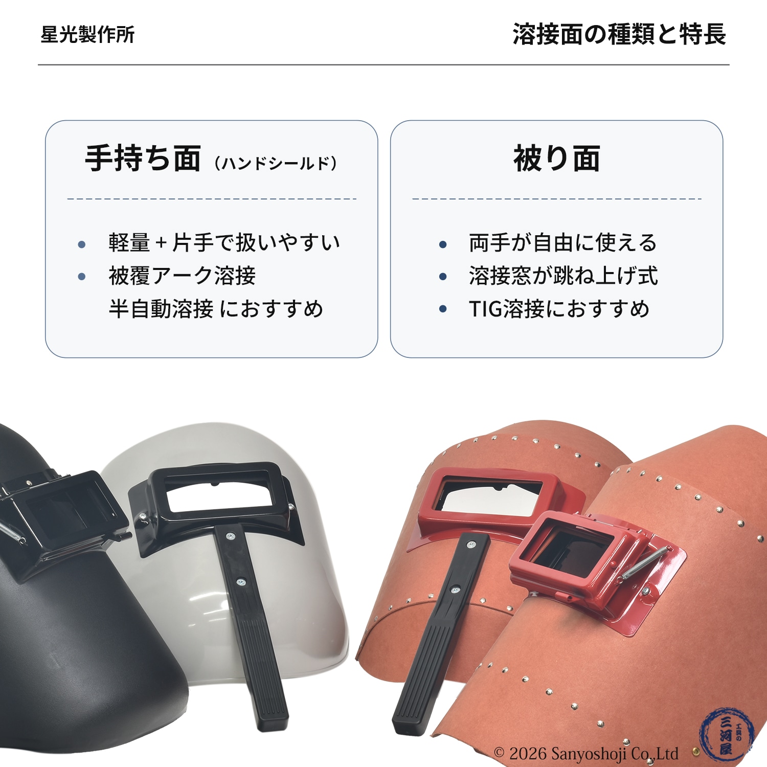 星光製作所 パスコ製 手持ち面/ハンドシールド 丸面H型 H001 【お得