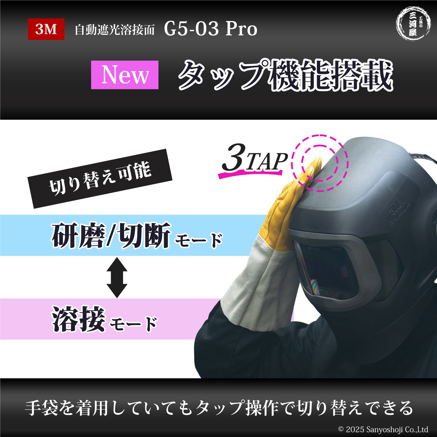 【ぴゃんみつ専用】 3M ( スリーエム ) 自動遮光溶接面 スピードグラス G5-03 Pro VC