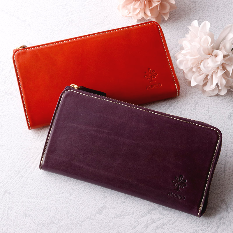 L型ファスナー長財布