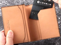 名刺入れ シェルコードバン