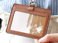 IDカードケース ネックストラップ付き