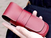 二本差万年筆ケース