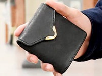 池之端銀革店 × 札幌革職人館 別注モデル ギャルソンスリムウォレット