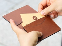 名刺入れ × フラワーギフトセット