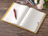 ブックカバー A5サイズ エゾシカレザー