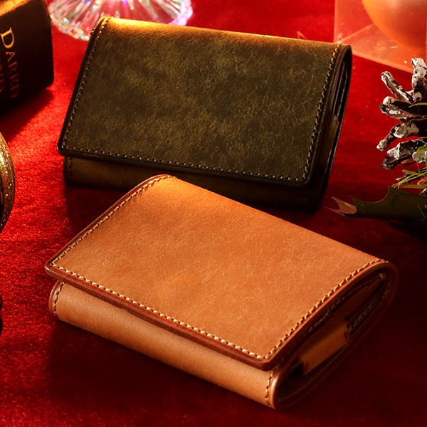 PLOWS ドリット スリー シン 三つ折りマネークリップ