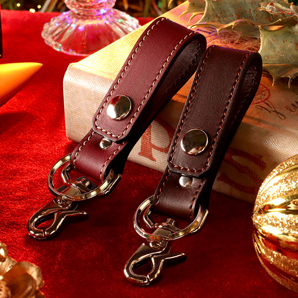 札幌革職人館 ループキーホルダー