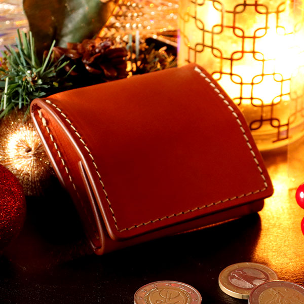 札幌革職人館 BOX型コインケース エルバマット