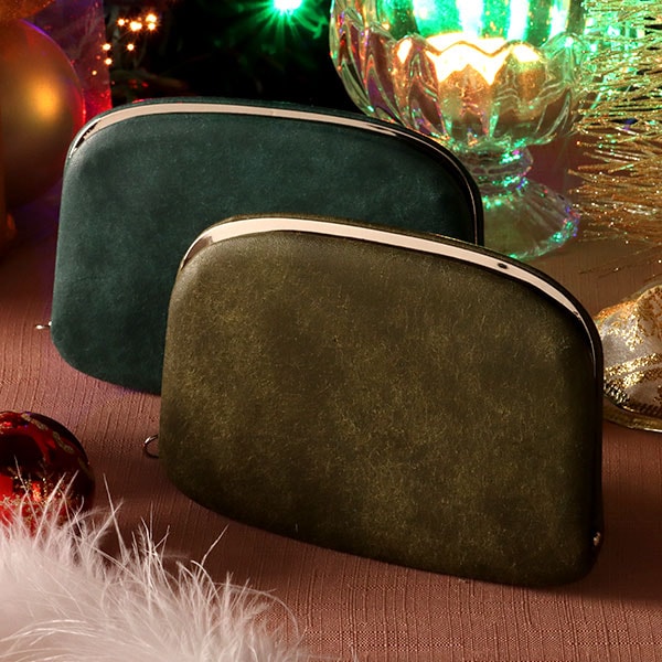 札幌革職人館 押し口ミニ財布 プエブロレザー