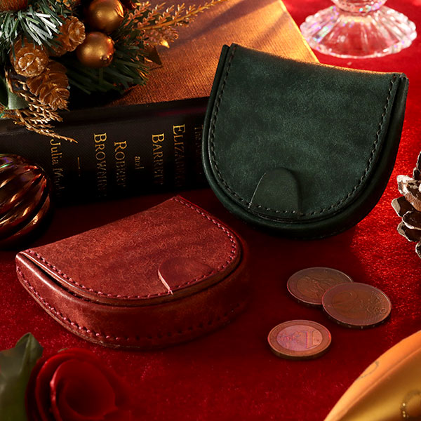 札幌革職人館 馬蹄型小銭入れ プエブロレザー