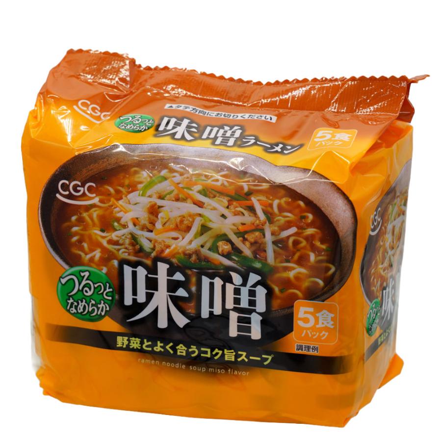 CGC,麺類>CGC 味噌ラーメン 5食 即席ラーメン インスタントラーメン
